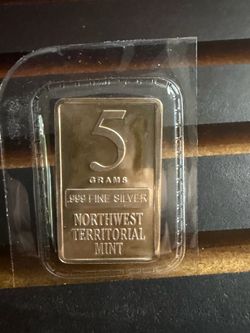 Northwest Territorial Mint 5-gram .999 fine silver bar