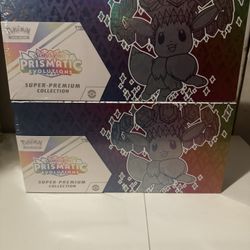 Pokemon TCG Prismatic Evolutions Super Premium Collection Box