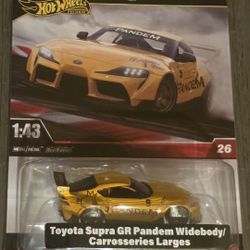 Hot Wheels PREMIUM 1:43 TOYOTA SUPRA GR PANTEM Widebody