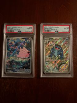 Selling 2 Slabs PSA 10, PSA 8 (Read Description)