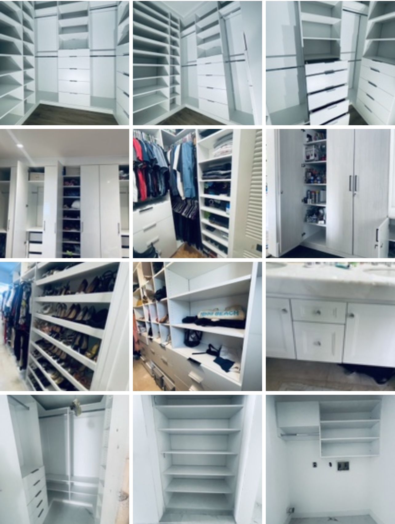 Closet Organizer Storage Cabinets 