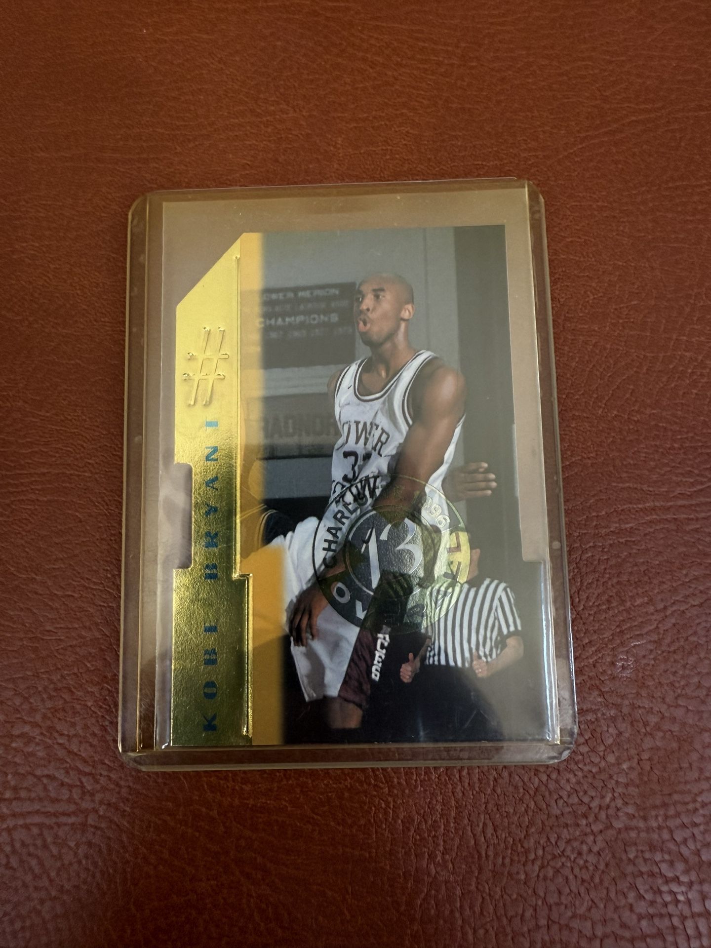 Kobe Bryant 1996 The Score Board Die Cut Rookie #13
