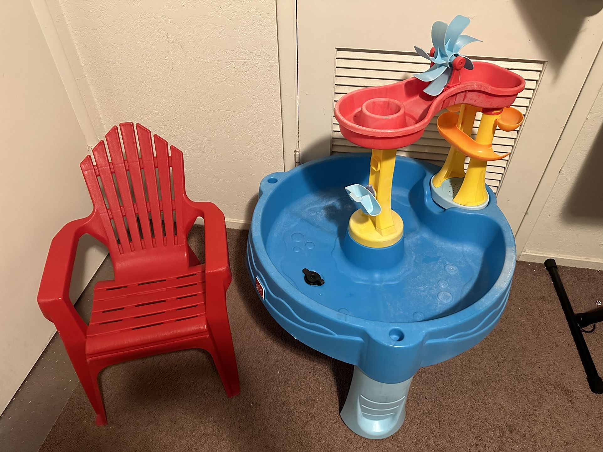 Water Table And Chair