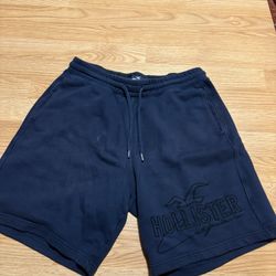 Navy Blue Hollister shorts 