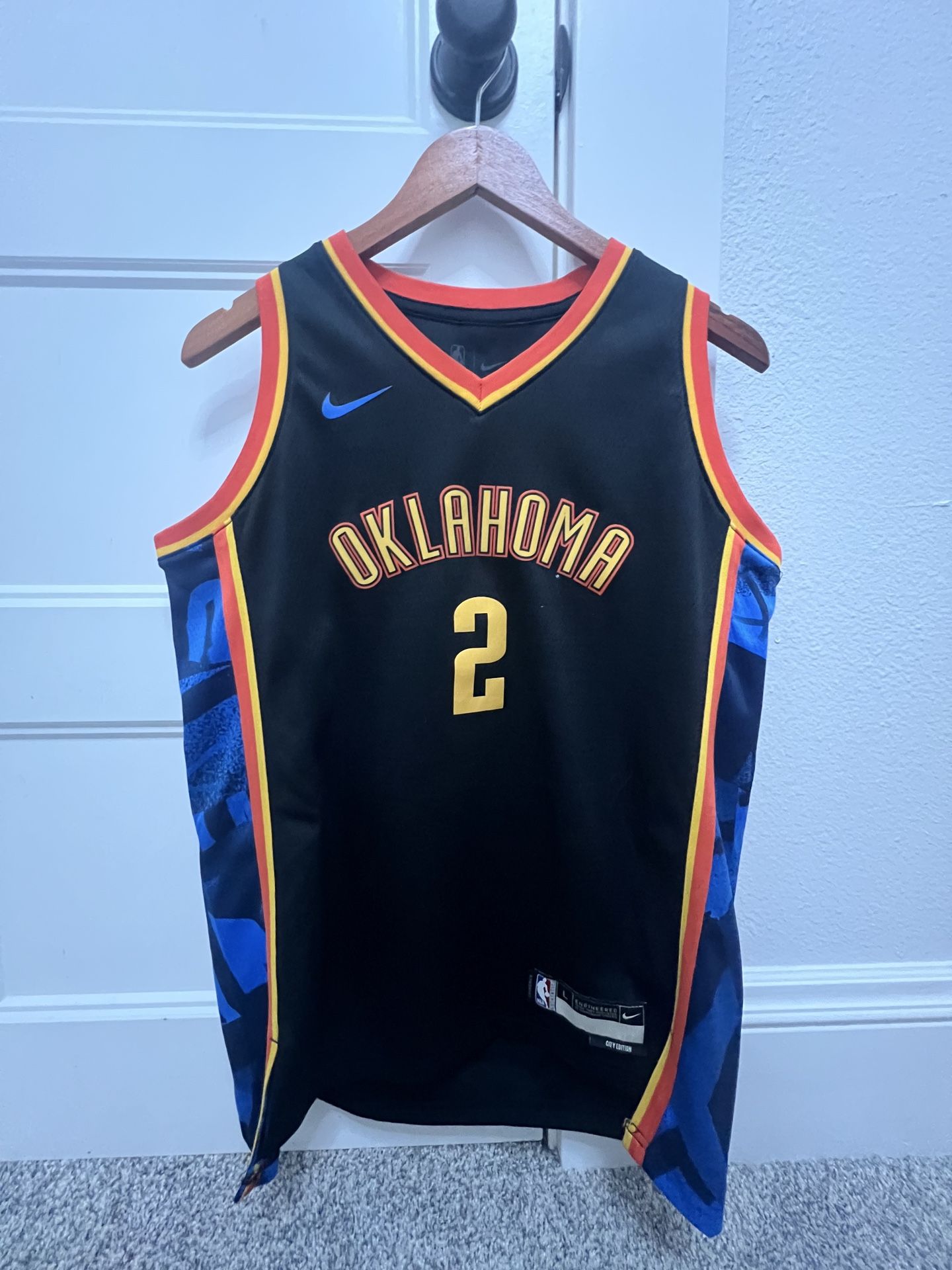 OKC shai jersey youth large