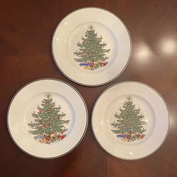Vintage Cuthbertson Holiday Plates