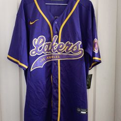 Los Angeles Lakers #8 Bryant Stitched Jersey Size XL-NWT!