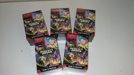 Pokémon Mega Evolution Perfect Order Booster Bundle x5