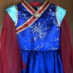 Disney Mulan Dress Costume 