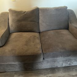 Grey Love Seat/couch
