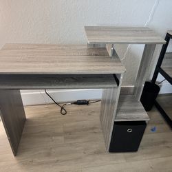 Desk (Grey & Black) 