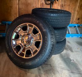 GMC Rims and tires  265/65/18