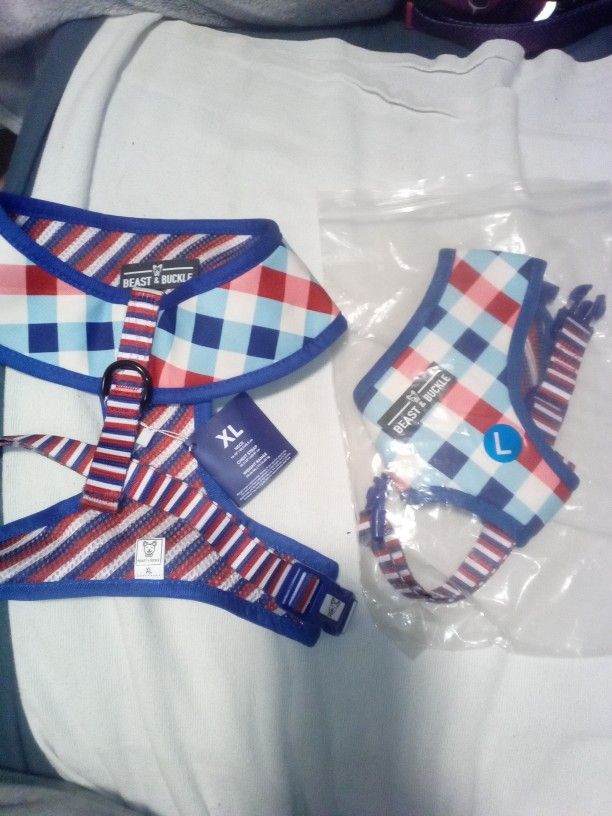 Dog Harness & Matching Leash