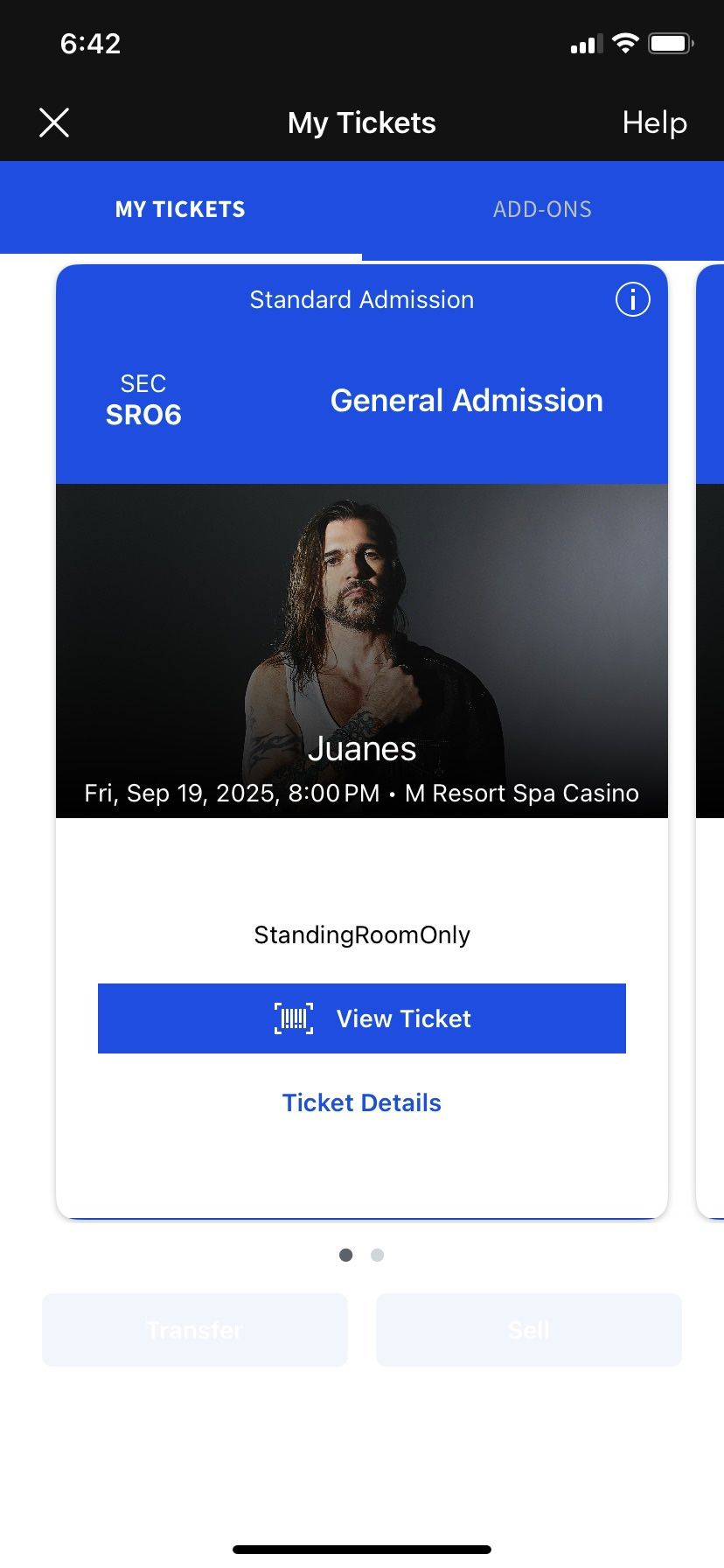2x juanes tickets