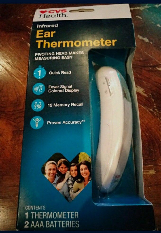 CVS infrared ear thermometer model det-103 #159684 FOR ONLY $20 FIRM ON PRICE