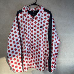 Nike polka dot windbreaker cheap