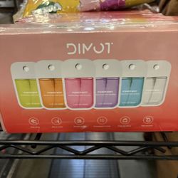 6 Pcs Hand Sanitizer Spray, Portable Power Mist Hydrating Hand Sanitizers Spray for Adults and Kids, 7.8 FL. OZ. Travel Size