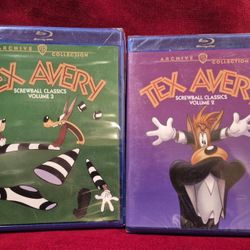 NEW- Tex Avery Screwball Classics (Volumes 2 & 3)