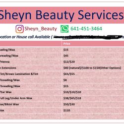 Sheyn_beauty - Lashes Extension - Waxing/Threading