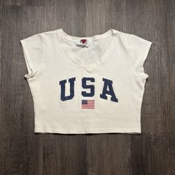 USA Crop Top