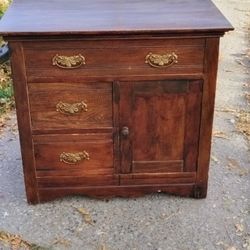 Wooden Storage Cabinet 
