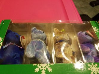 Little beanie babies ornamemts