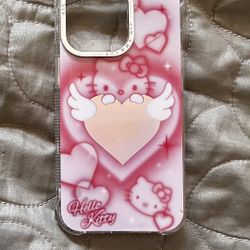 Hello Kitty x skinnydip Angel Mirror Shock iPhone Case