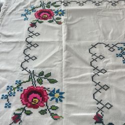 floral tablecloth