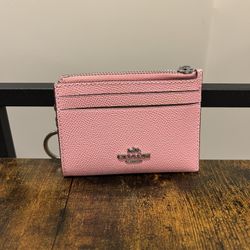 Coach Card Case With Coin Zip