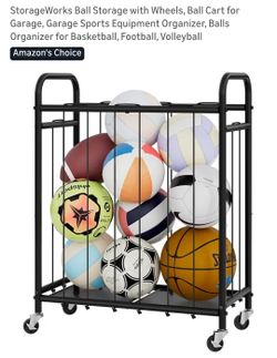 Ball Storage Cart 