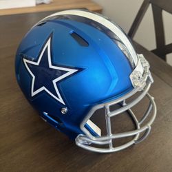 Cowboys Full Size Rare Blaze Helmet