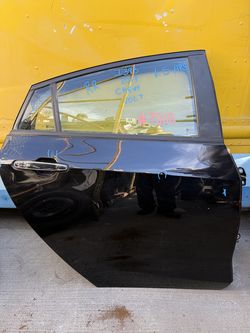 Chevrolet Volt Rear Door Black Passenger Side RH 2016 - 2019 ; J393