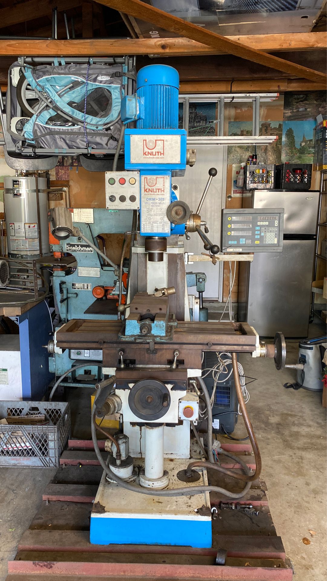 Knuth DRIM-30S Drill Press / Milling Machine