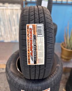 215/60/16 Arroyo HT New tires mounted and balanced included