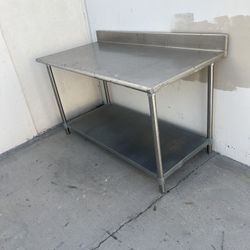 stainless steel table for restaurant 