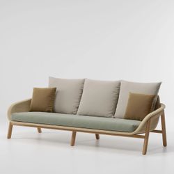 Kettal Vimini 3-person Sofa