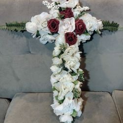 Beautiful Silk Flower Funeral Arrangements