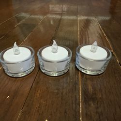140+ Battery Operated Tea Lights with Votives