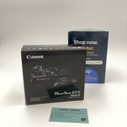 Canon G7X Mark III