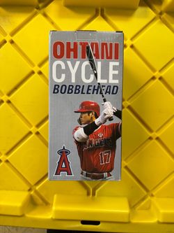 Shohei Ohtani Cycle Bobblehead LA Angels