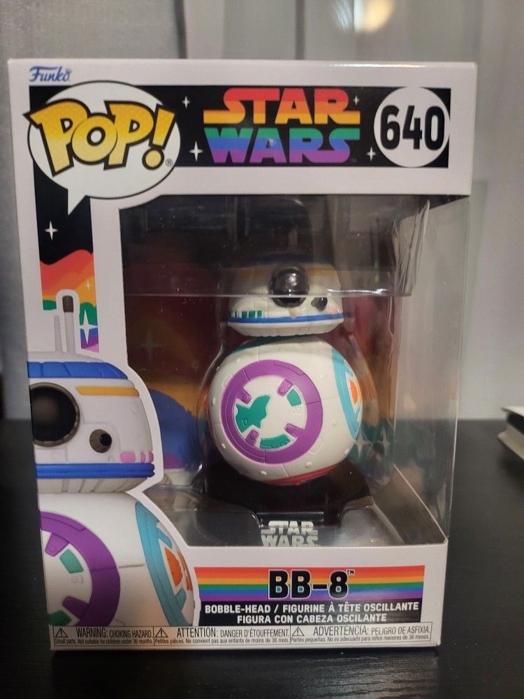 Funko Pop! Star Wars  BB-8 Pride Edition #640