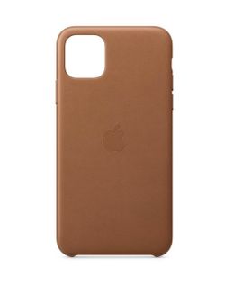 New Apple iPhone 11 Pro Max Leather Case- Brown