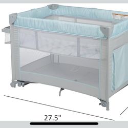 NEW in Box Travel Rocking Bassinet with Play Yard