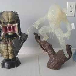 Predator bust set of two $250