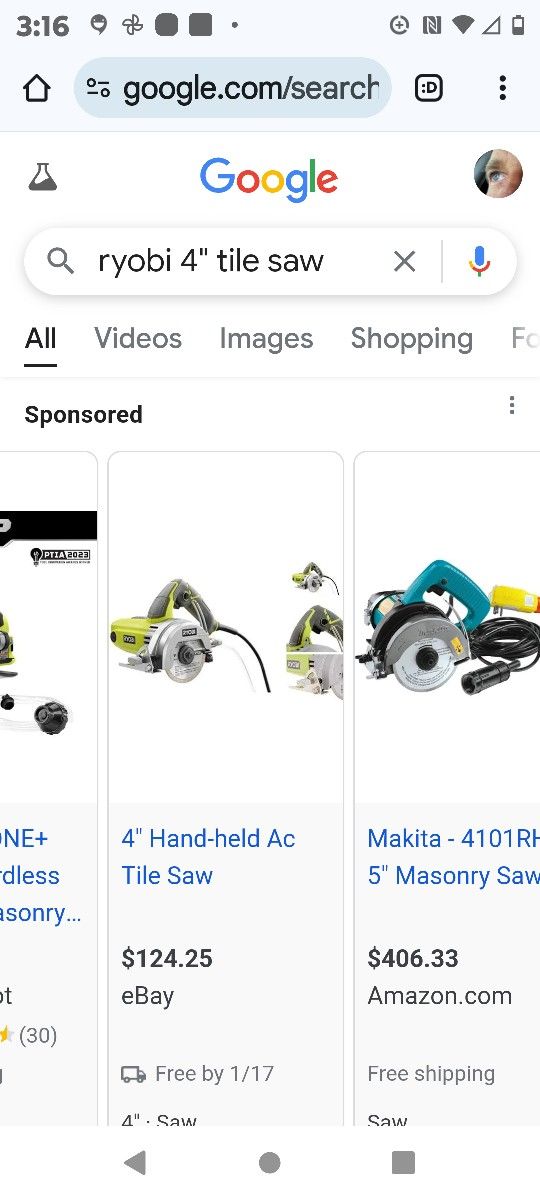 Ryobi Tile Saw