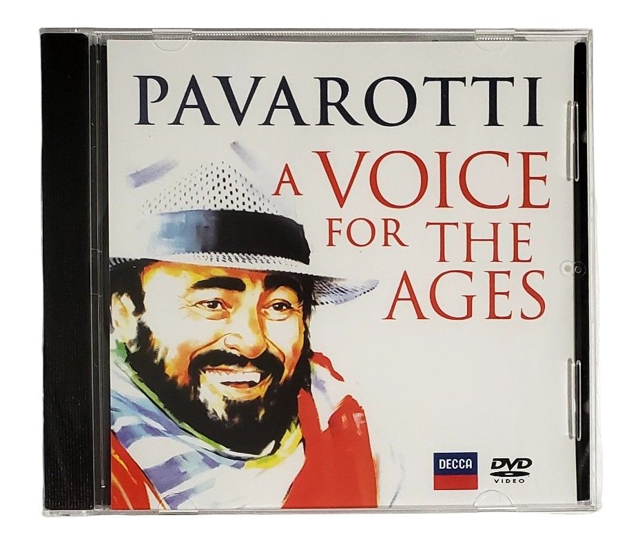 Pavarotti: A Voice For the Ages DVD 2013 Decca Lucciano Opera Music New Sealed