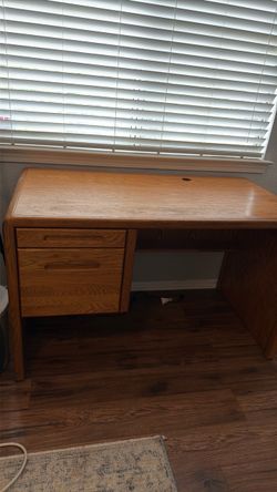 Oak desk