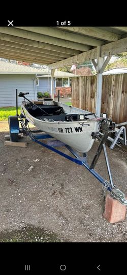 Sea nymph aluminum boat 14ft