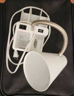 Lamp, Extra USB Port, Extra Power Outlet