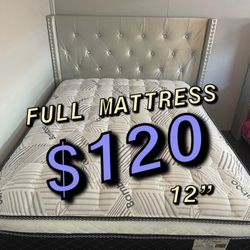 New Full Mattress Only $120